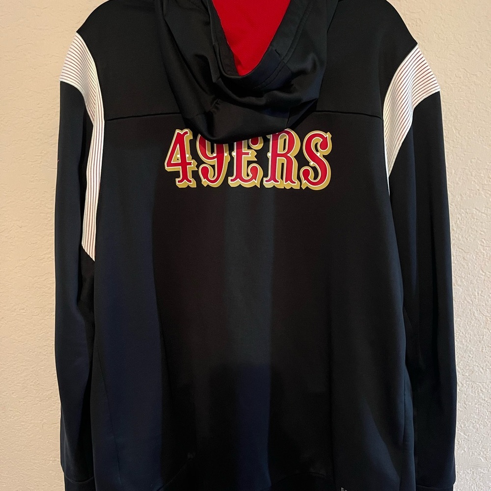 SF 49ers Nike Black Zip up jacket - Picture 4 of 12